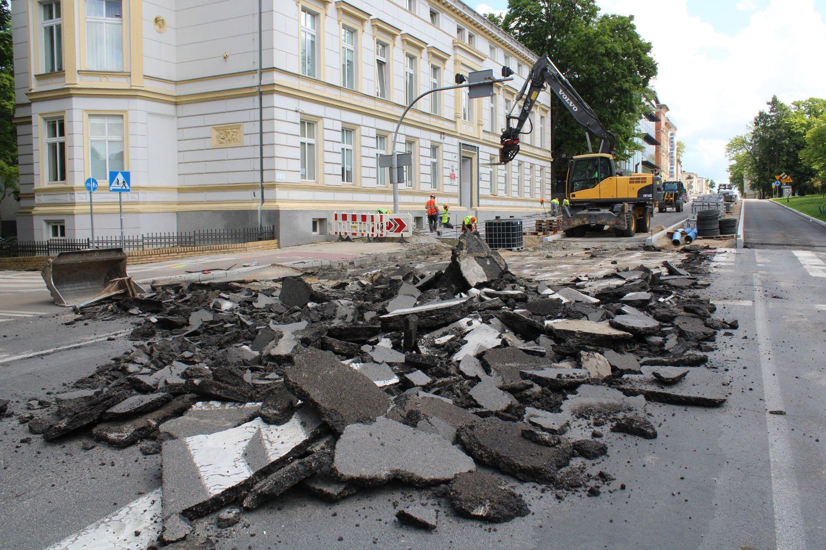 Kolejny etap przebudowy ulicy Zwycięstwa w Koszalinie