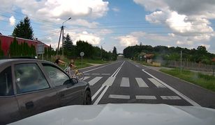 Świętokrzyskie. O krok od tragedii. Cudem nie uderzył dzieci na przejściu dla pieszych