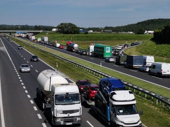 Katowice: Wakacje w pełni, a na autostradzie A4 wszędzie roboty drogowe. Kolejne utrudnienia na trasie do Krakowa
