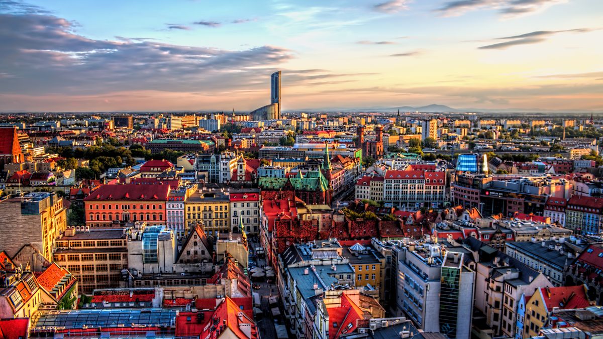 Panorama Wrocławia 