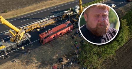 Wypadek autokaru. Sołtys wsi Siedliska mówi o "czarnym dniu"