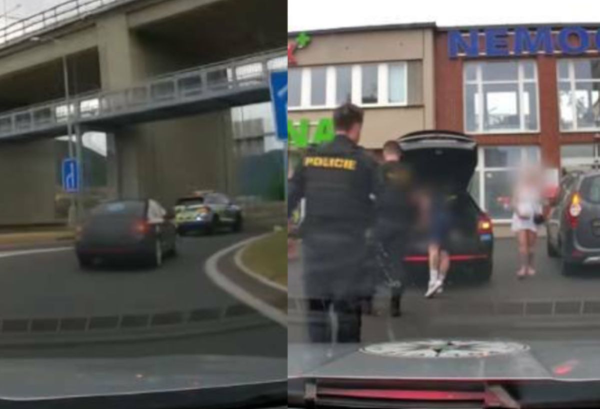 Rodząca kobieta utknęła w korku. Pomogła policja