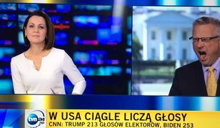 Wpadka TVN. Dziennikarz ziewał na wizji