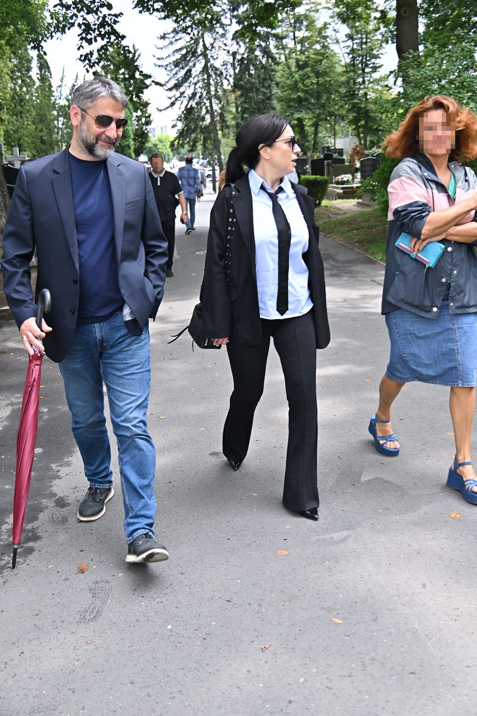 Katarzyna Pakosińska z mężem