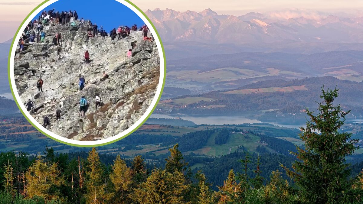 Tłumy turystów pojawiły się na Rysach