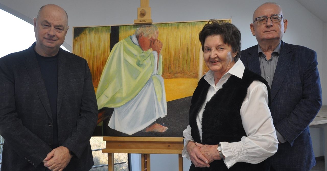 Końskie: Wystawa obrazów o ks. Marcelem Prawicy w KSWP