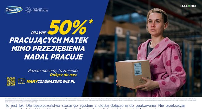Producent Theraflu z kampanią społeczną o pracujących w czasie choroby matkach