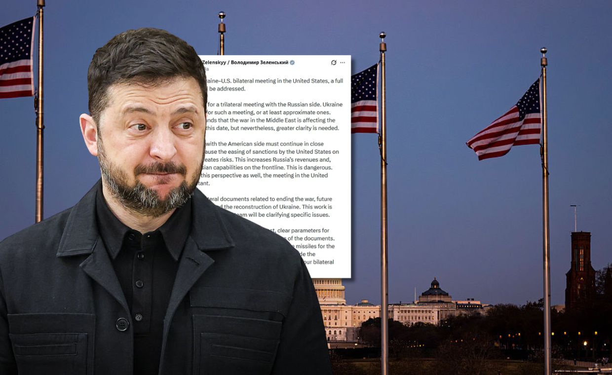 Dwustronne rozmowy Ukrainy z USA. Zełenski zdradza plan