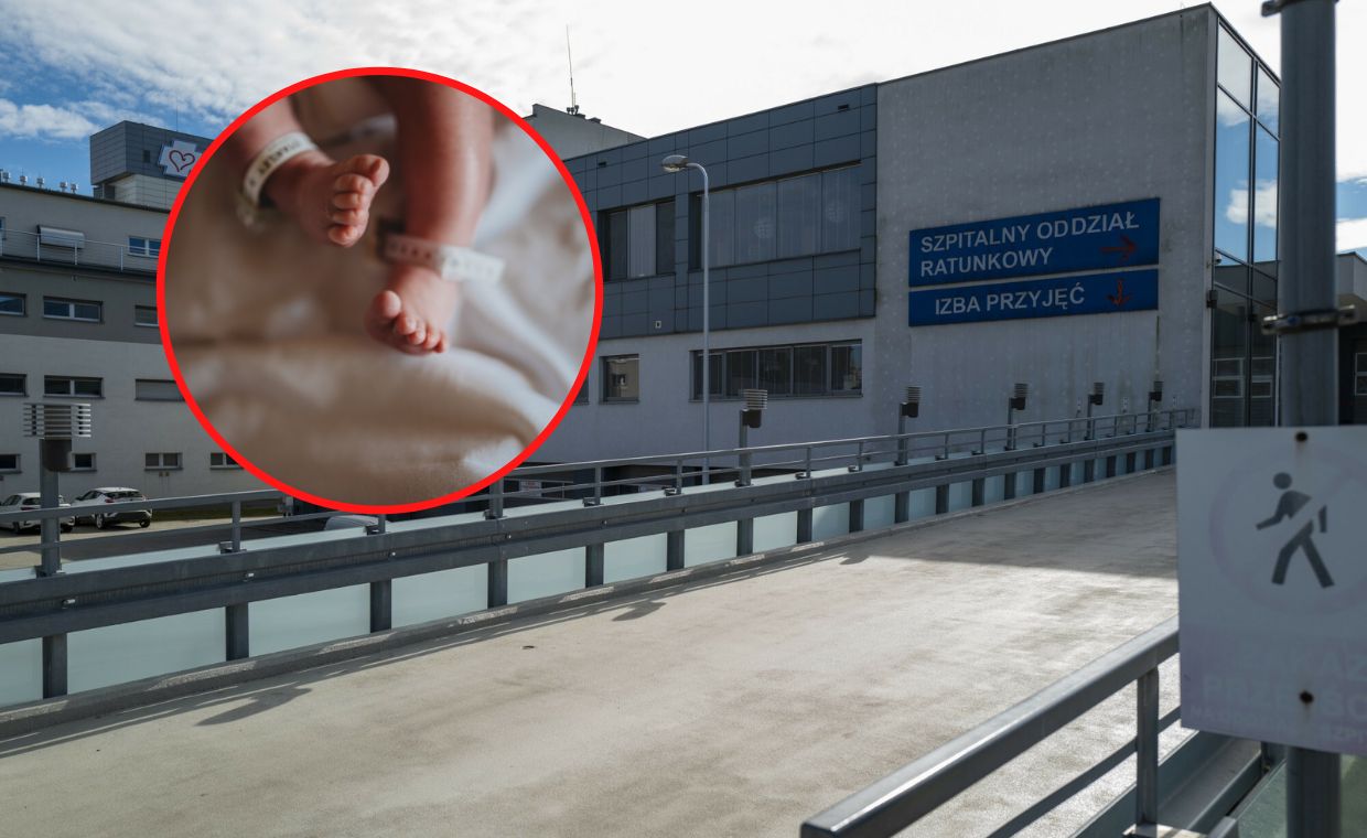 Dziewczynka trafiła do szpitala w Rzeszowie