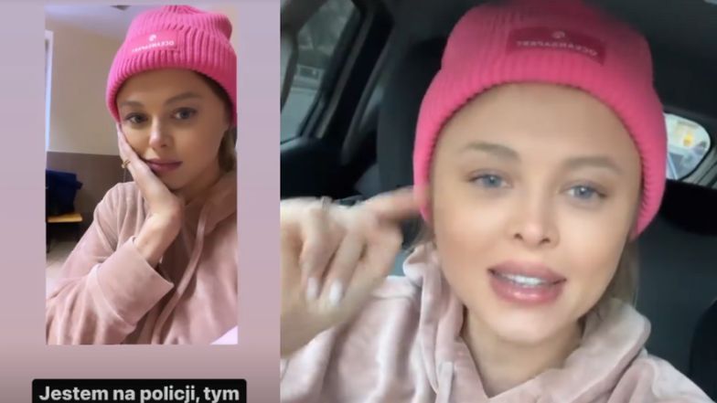 Joanna Opozda poszła na policję
