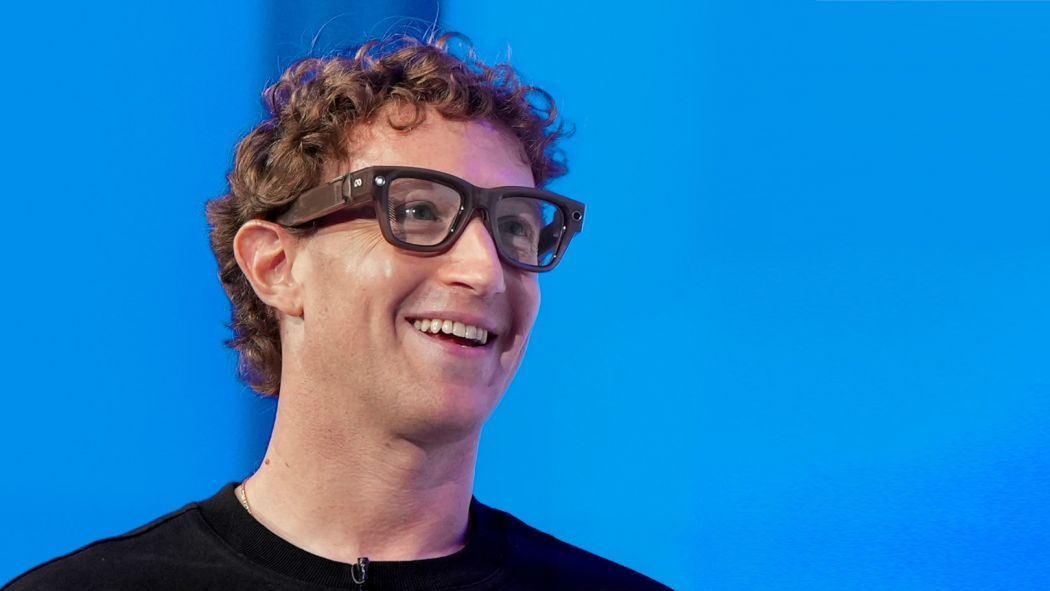 Mark Zuckerberg podczas prezentacji okularów smart Meta Ray-Ban