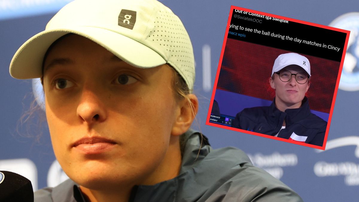 Iga Świątek zareagowała na mema ze sobą