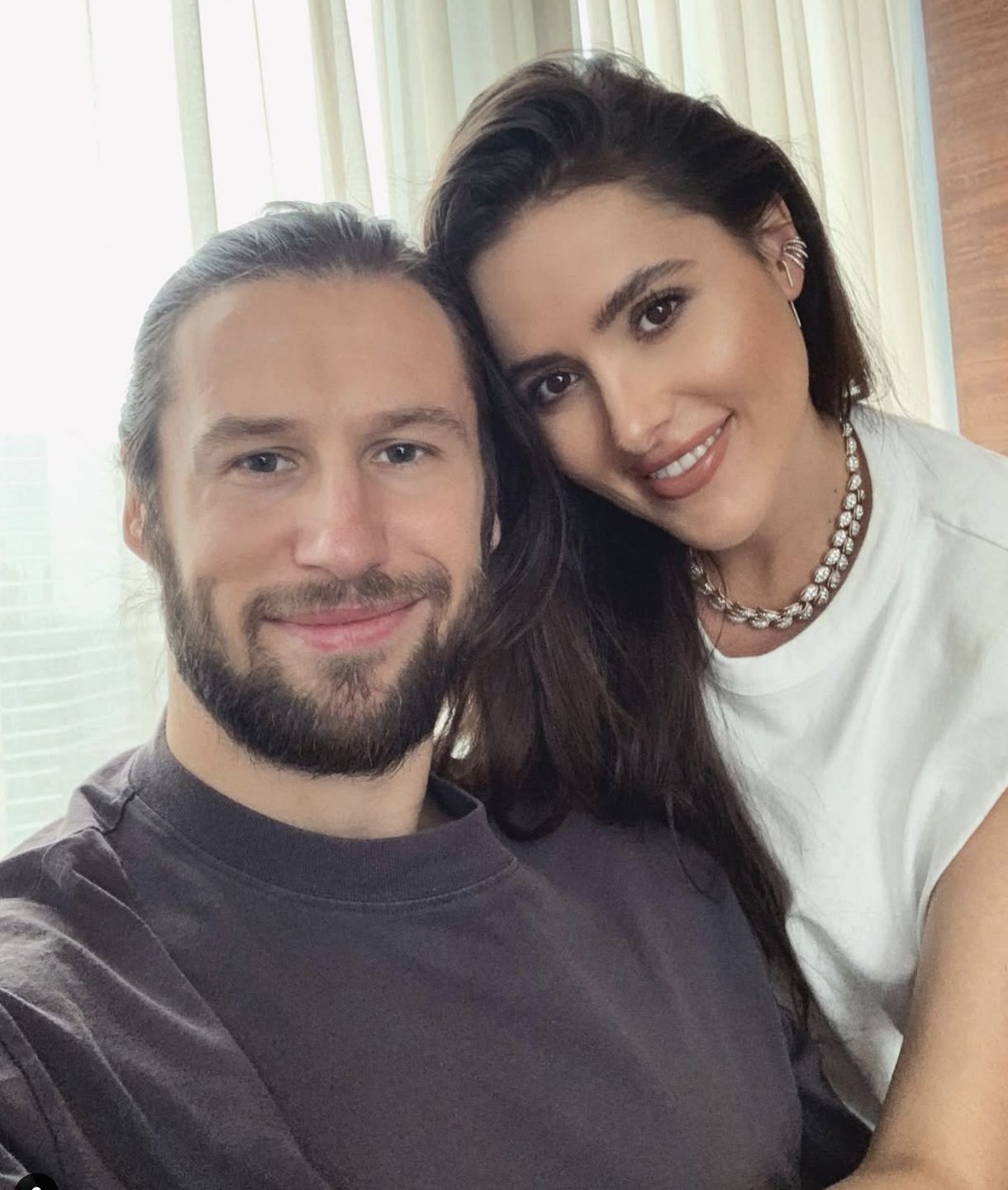 Grzegorz Krychowiak i Celia Junat