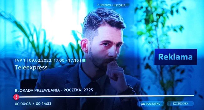 Catch Up TV z blokadą przewijania. Widzowie TVP muszą obejrzeć reklamy