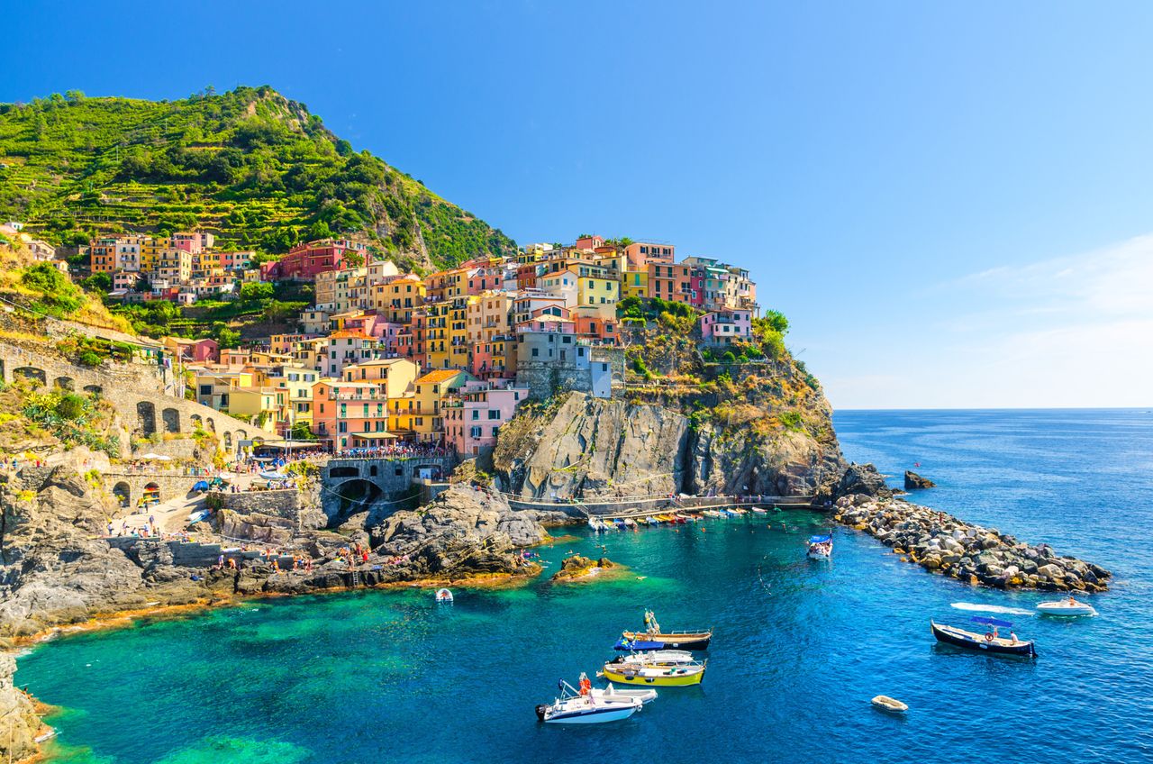 Manarola to jedna z miejscowości słynnego Cinque Terre