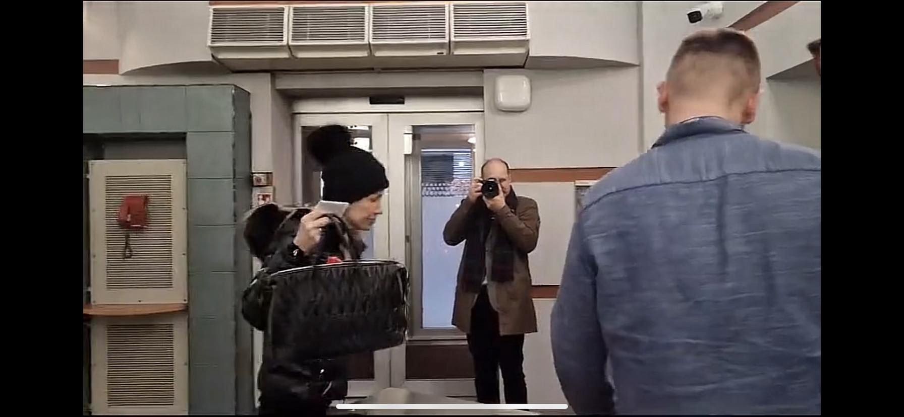 Magdalena Ogórek miała problemy z wejściem do siedziby TVP