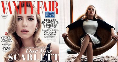 BIUST Scarlett Johannsson w "Vanity Fair"!