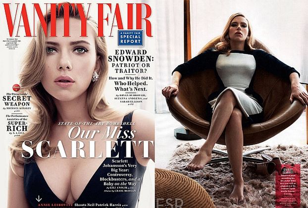 BIUST Scarlett Johannsson w "Vanity Fair"!