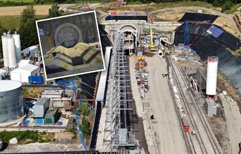 Maszyna pracowała 359 dni. 4-kilometrowy tunel przebity