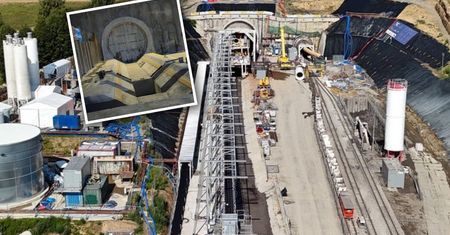 Maszyna pracowała 359 dni. 4-kilometrowy tunel przebity