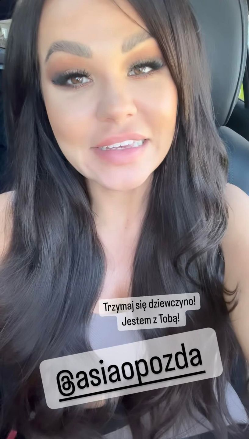 Sylwia Bomba wyciąga pomocną dłoń do Joanny Opozdy