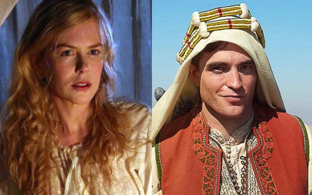 Robert Pattinson u boku Nicole Kidman jako… Lawrence z Arabii!