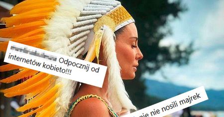 Awantura o pióropusz lejdi Rozenek. "Mam szacunek dla świata"