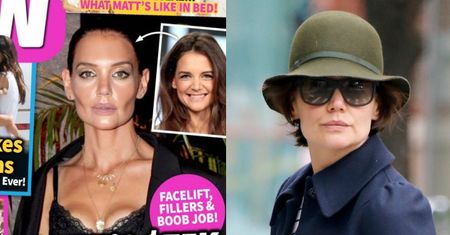 Tabloidy alarmują: Katie Holmes zafundowała sobie PRZEMEBLOWANIE TWARZY za 300 TYSIĘCY ZŁOTYCH!