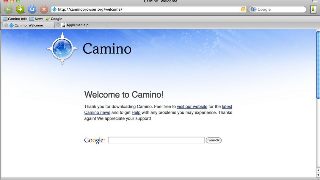 Camino 2.0 gotowe do pobrania 1