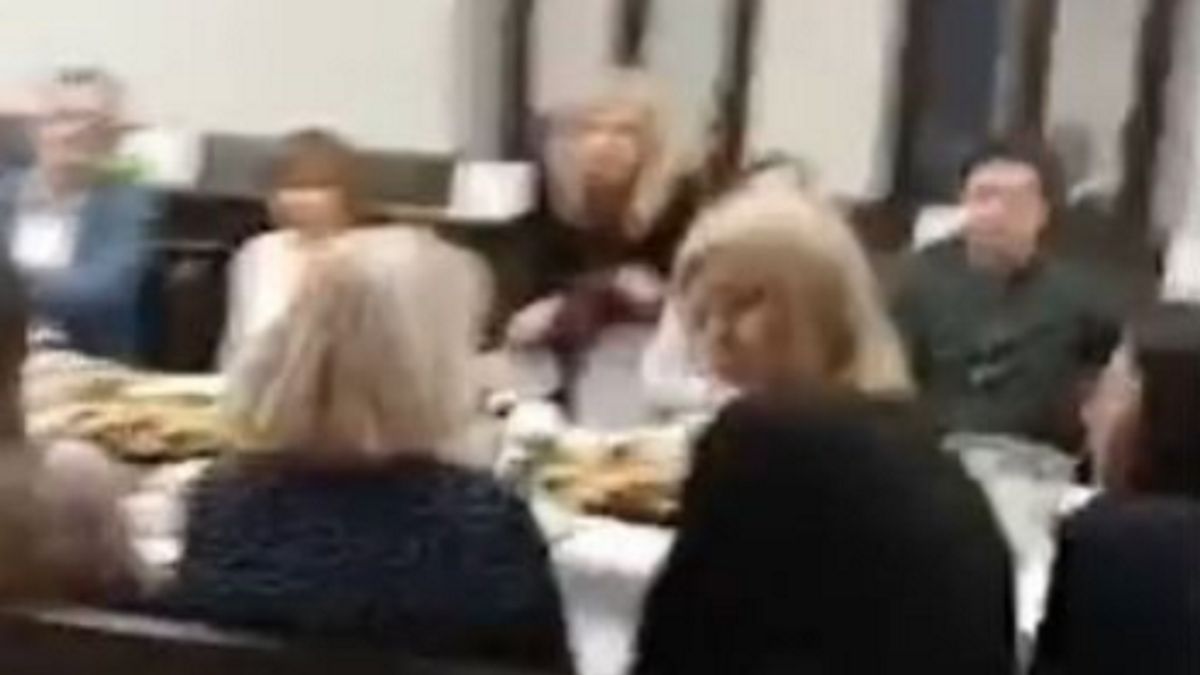 Impreza na sali rozpraw w Sądzie Rejonowym w Żywcu. 