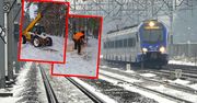 Trwa paraliż linii nr 216. Kolejarze szykują się na pogorszenie pogody