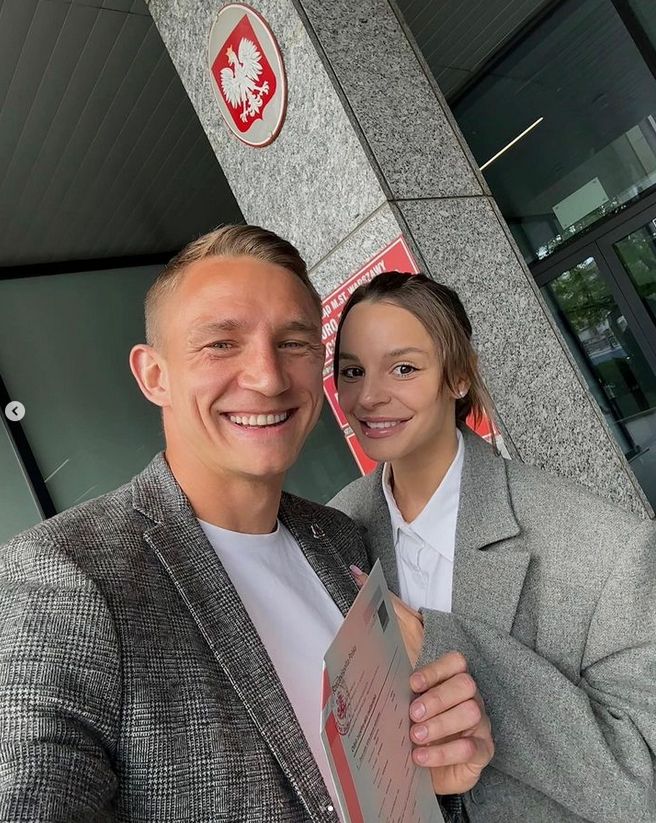 Jakub Rzeźniczak i Paulina Nowicka