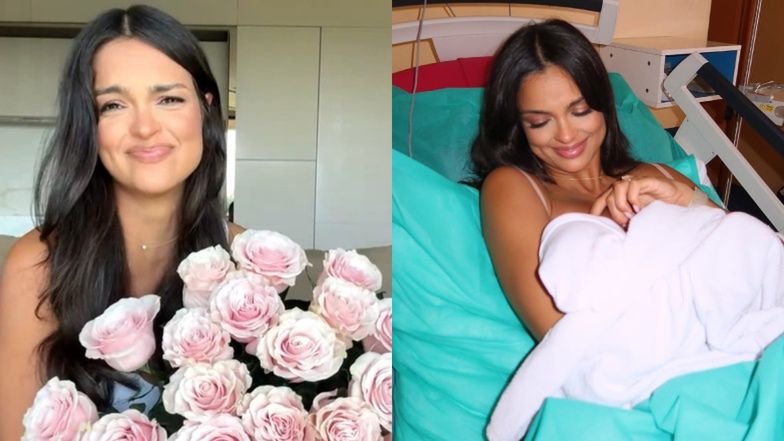 Klaudia El Dursi przyjęła gratulacje od ekipy "Dzień Dobry TVN"