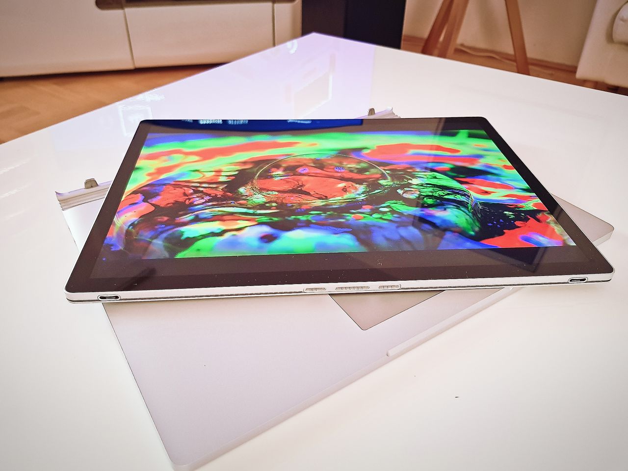 Surface Book 3 w trybie tabletu, fot. Jakub Krawczyński