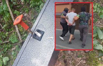 Napad na firmę w Kórniku. Ukrainiec związał ochroniarza i ukradł sejf