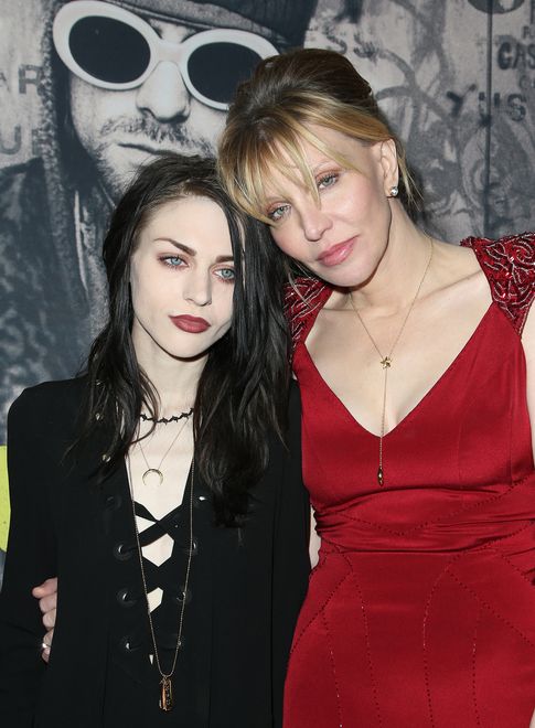 Frances Bean Cobain i Courtney Love