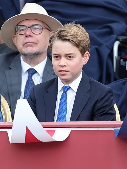 Rodzina królewska podczas 80. rocznicy Dnia Zwycięstwa w Europie