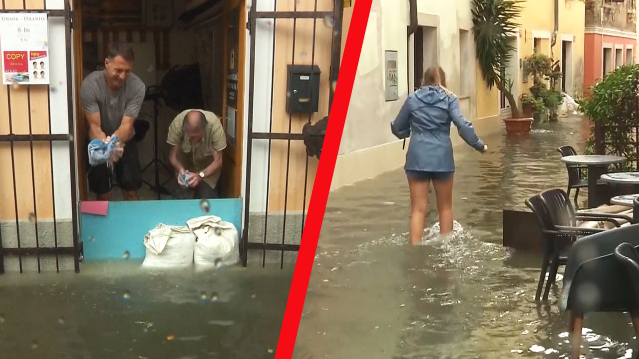 Podtopienia i powodzie. Koszmar pogodowy na południu Europy