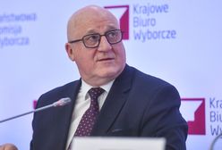 Szef PKW mówił o incydentach. Nagle nie zdołał powstrzymać śmiechu