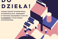 Warszawa. Stypendia artystyczne. Ostatnie dni przyjmowania wniosków