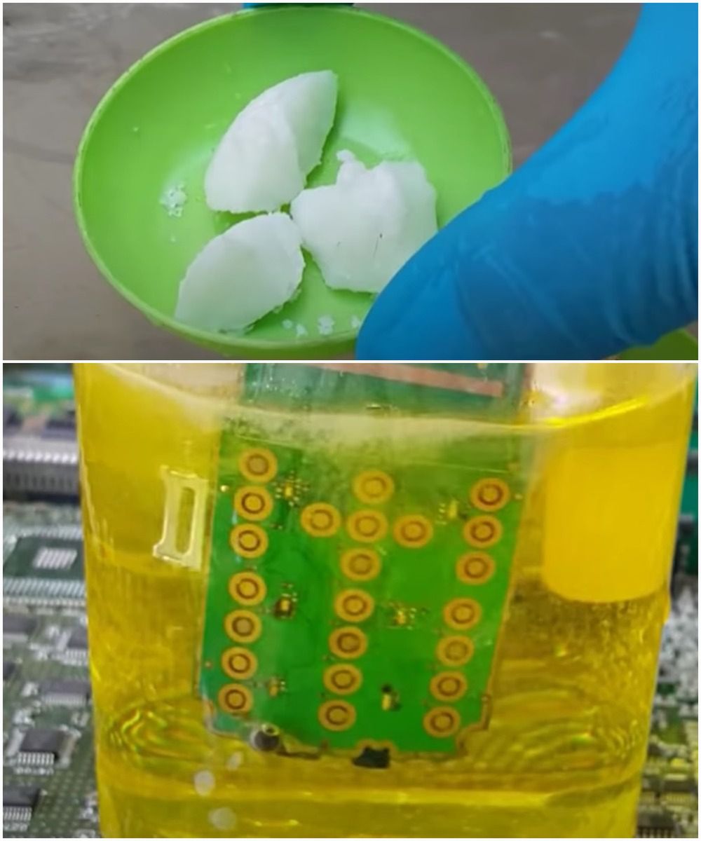 Stare telefony i woda królewska, czyli jak uzyskać niemal czyste złoto 3