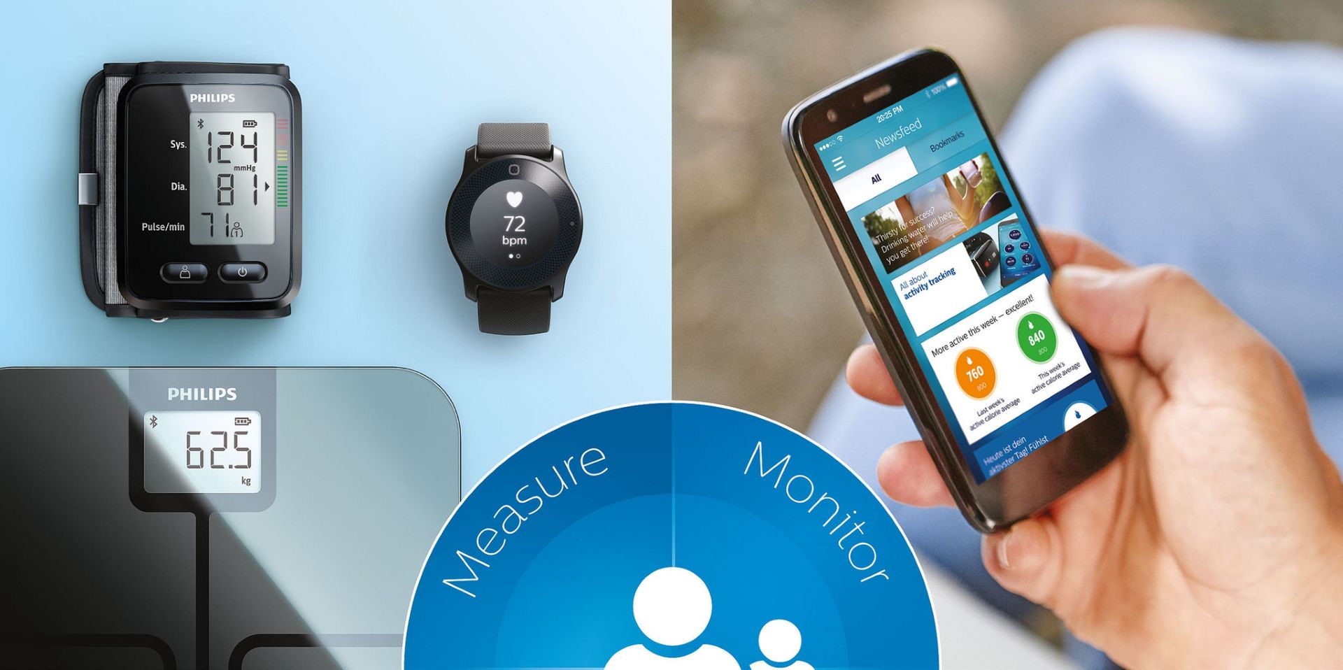 Philips Smart Health: nowa linia produktów dla dbających o zdrowie i uprawiających sport