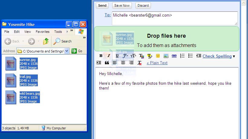 Drag & Drop w Gmailu – maleńka rzecz, a cieszy 1