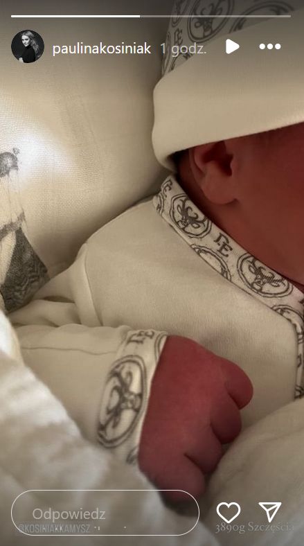 Paulina i Władysław Kosianiak-Kamyszowie powitali na świecie syna 