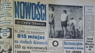 Rozlewnia w toruńskim browarze pracuje pełną parą, czyli w "Nowościach" 58 lat temu