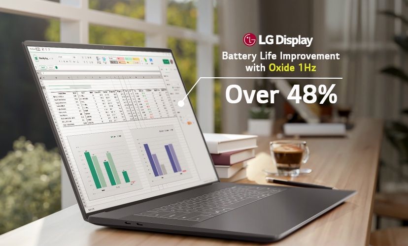 Panel LG Oxide 1Hz