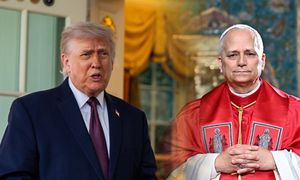 Francuzi ocenili atak Trumpa na papieża. "Ma szczęście"