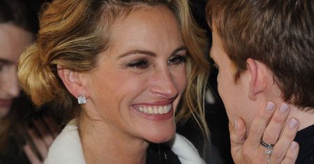 Julia Roberts całuje męża. Rzadko pokazuje takie zdjęcia