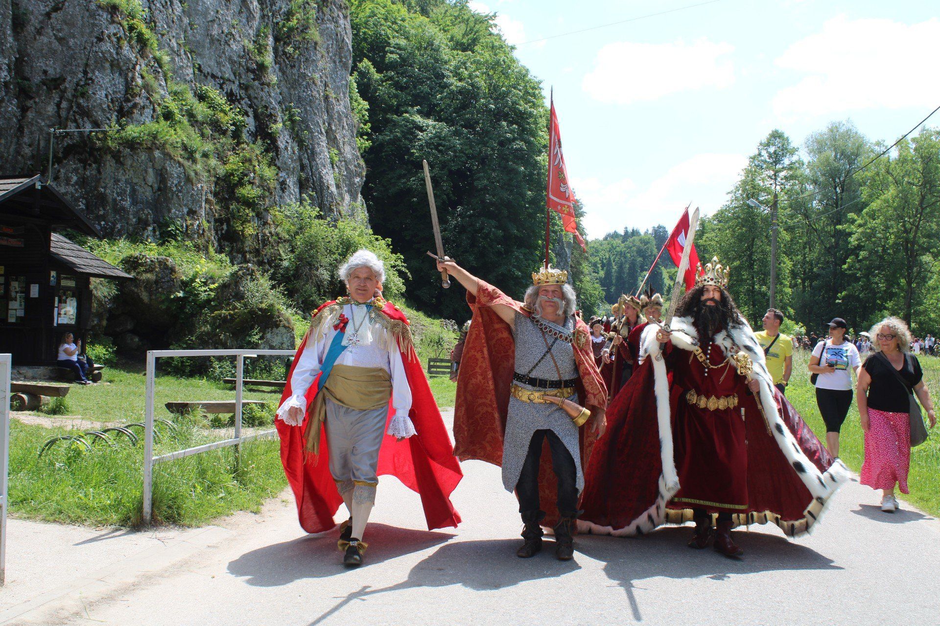 Parada historyczna, Dzień Ojca w Ojcowie