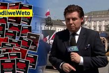 Program o roku prezydentury Nawrockiego w "19:30" w TVP Info.